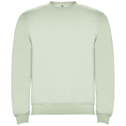 Pull ras du cou unisexe personnalisable 280gr Clasica ROLY Vert brume